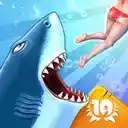 饥饿鲨进化无敌钻石版广告 图标