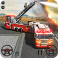 模拟消防车游戏 图标